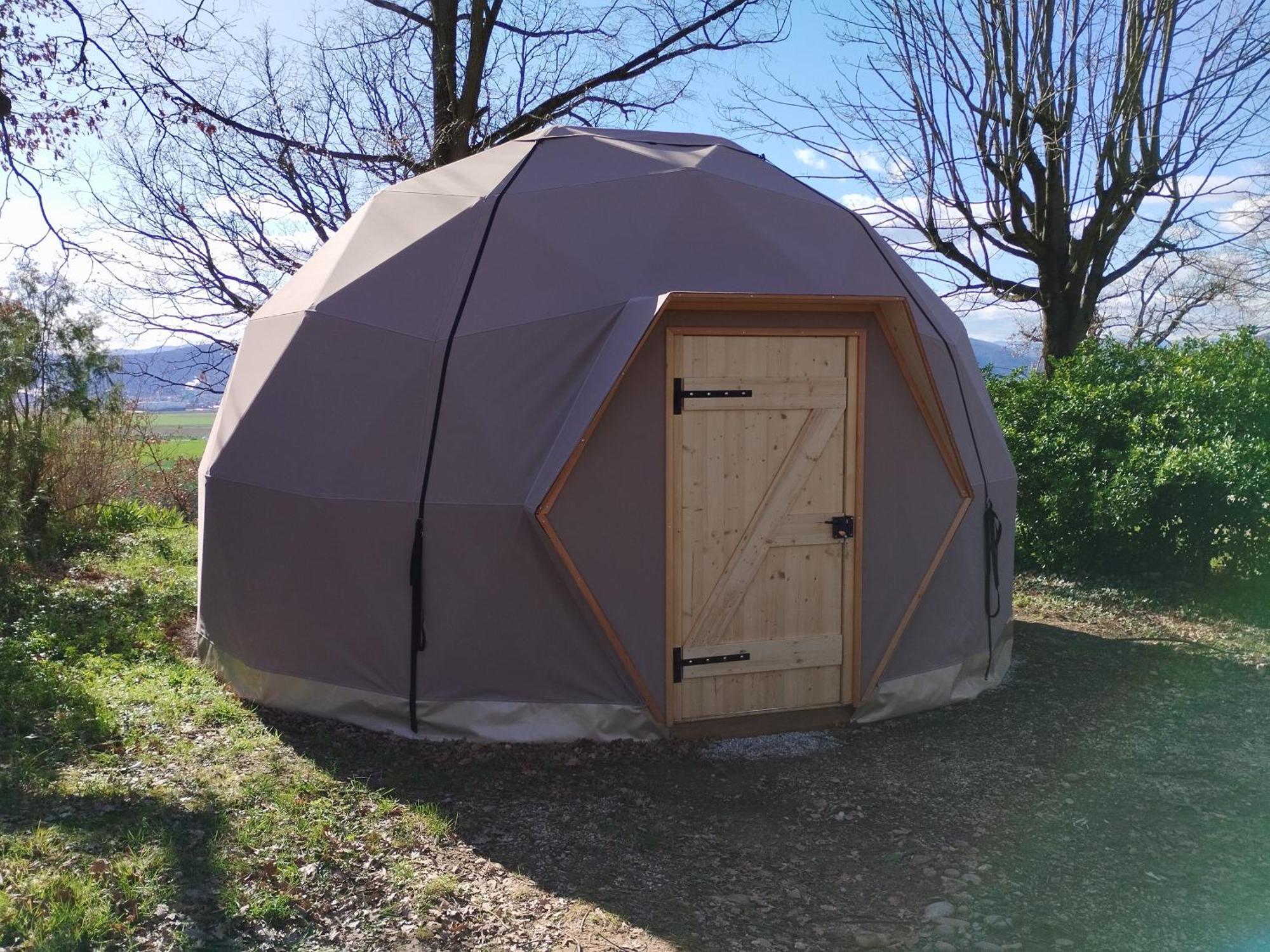 Camping Domaine De Senaud Albon Eksteriør bilde