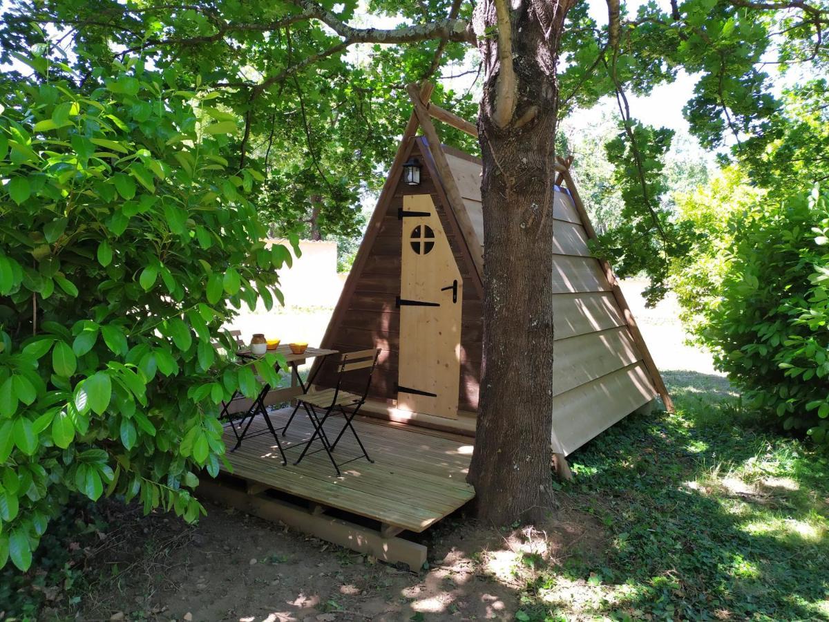 Camping Domaine De Senaud Albon Eksteriør bilde