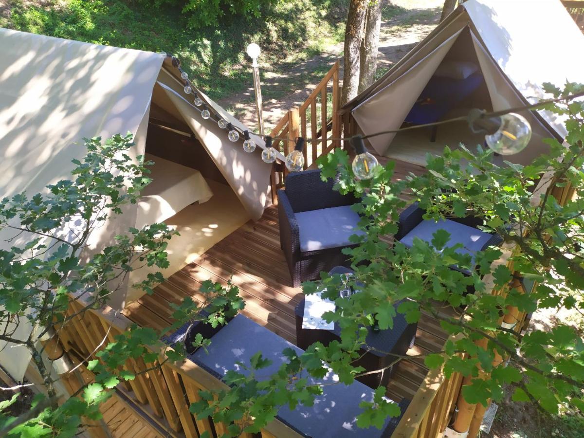 Camping Domaine De Senaud Albon Eksteriør bilde