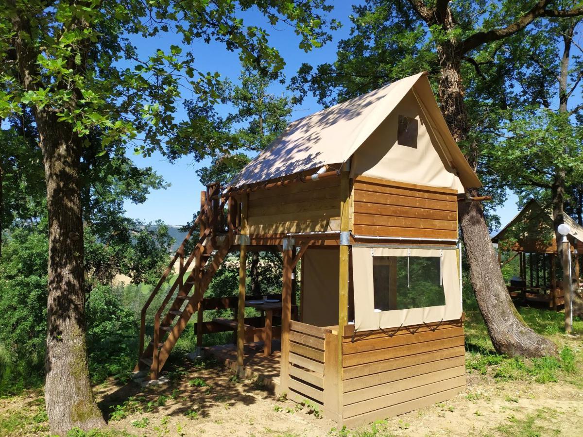 Camping Domaine De Senaud Albon Eksteriør bilde